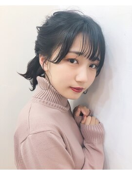 エトネ ヘアーサロン 仙台駅前(eTONe hair salon) 《eTONe》ハーフarrange