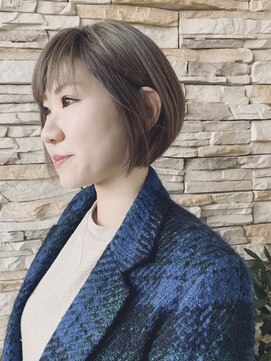 ヘア ミーツ ドレス プレローマ(HAIR meets dress pleroma) 透明感バツグン☆ショートボブ