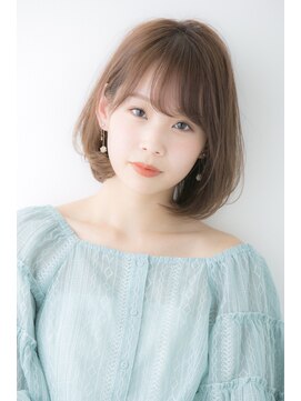 ユーフォリア 銀座(Euphoria) 小顔耳かけふんわりワンカールボブ♪ 担当 戸田