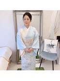 訪問着着付け&ヘアセット&フルメイク