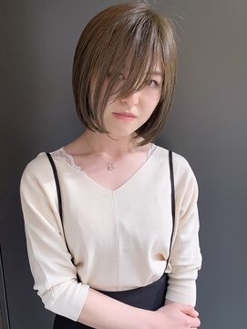 ラウンジ モリオ イケブクロ(Lounge MORIO Ikebukuro) 【morio池袋】大人可愛い透け感ショートピスタチオカラー♪