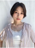 【mee.】ハセガワヒトシ アッシュベージュ ハンサムショート