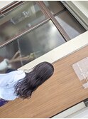 退色後も綺麗な、バイオレット系アッシュハイライト♪