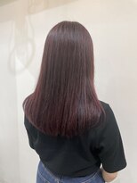 ヘアーメイク ニューヨーク 千駄木店(Hair Make NEWYORK) ブリーチなしピンクカラー