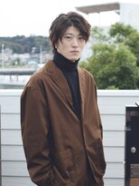 ディア 藤沢(diar) 前下がりセンターパートツイストスパイラルパーマツーブロック