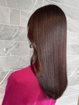 ジル アンク(Jill ankh) 《Jill ankh姫路駅前》ピンクラベンダーブラウン　艶髪