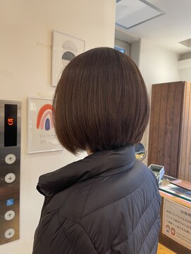 エクリ 麻布十番(equri) マニッシュショート 20代30代40代 ショコラベージュ