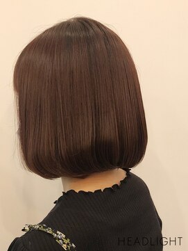 ソーエン バイ ヘッドライト 札幌元町店(soen by HEADLIGHT) ナチュラルブラウン×大人ボブ_SP20210909