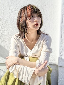 ザ アルゴンキン トウキョウ オヤマ(THE ALGONQUIN TOKYO OYAMA) 彩りムラ染めウルフ