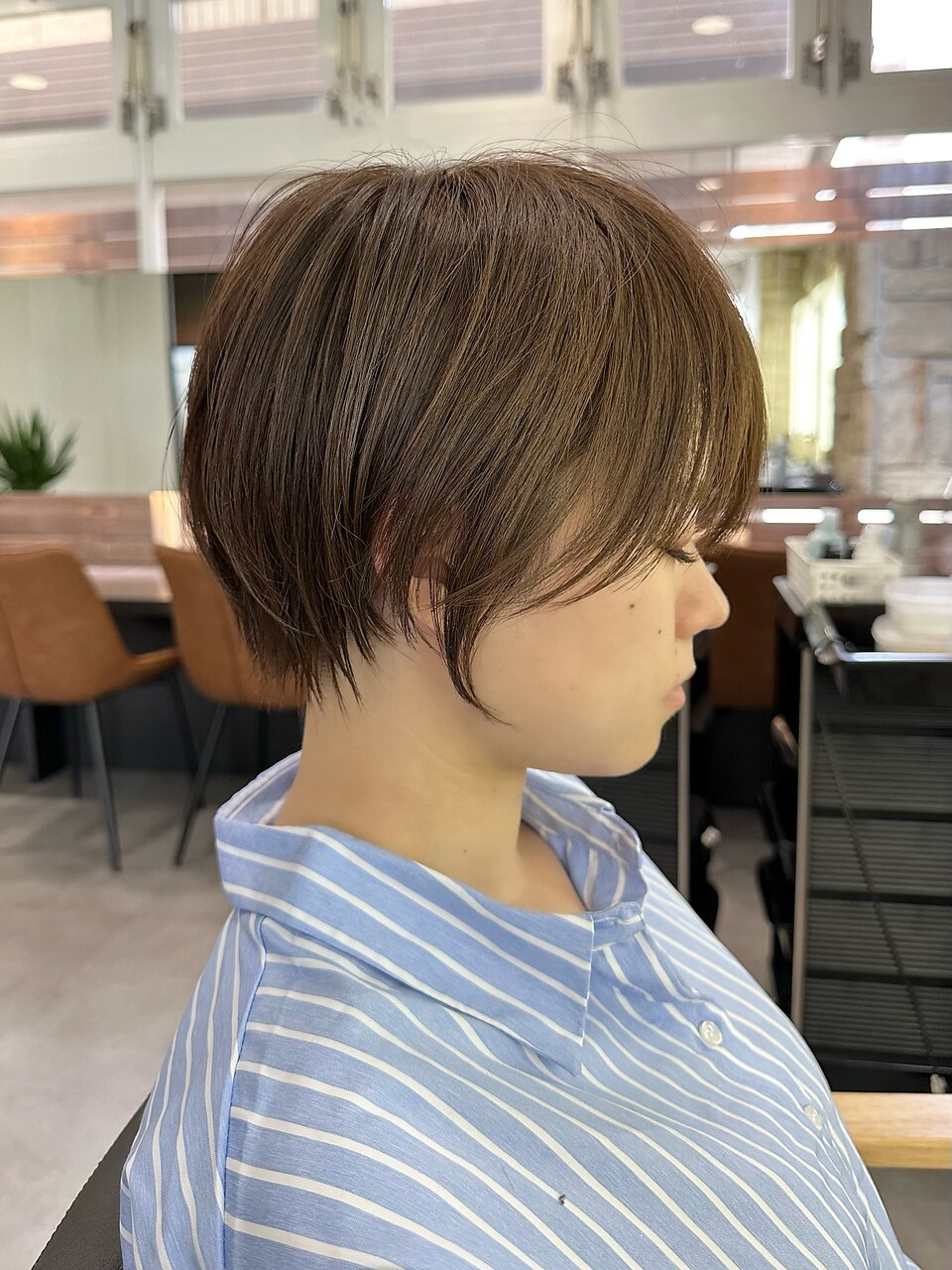 2025年夏】ショート ダークブラウンの髪型・ヘアアレンジ｜人気