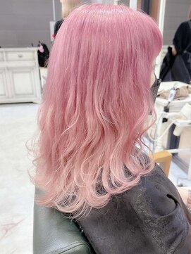 デイズ(days) 人気ホワイトピンクインナーカラー/ベビーピンク/ベージュピンク