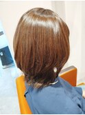 レイヤーミディアム☆ツヤツヤベージュ