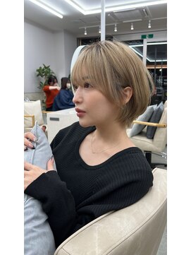 サンド 鹿児島中央(sand) @sei___sandインナーカラー/ショート/鹿児島中央駅