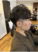 くせ毛風パーマカット