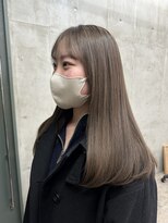 ソルトウォーター(SALT WATER) ベージュカラー ブリーチあり