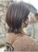 サイド短めウルフ　30代/40代/50代