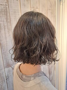 オウルヘア(OWL hair) ナチュラルウェーブ　パーマボブ