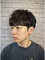 ヘアサロン 銀座マツナガ新宿店(hair salon)&nbsp;無造作ハードパーマ【新宿/理容室/メンズヘア/メンズパーマ】