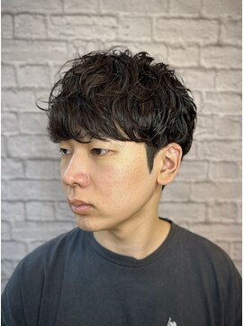 ヘアサロン 銀座マツナガ新宿店(hair salon) 無造作ハードパーマ【新宿/理容室/メンズヘア/メンズパーマ】