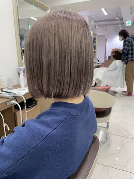 アッシュ 下北沢店(Ash) コンパクトミニボブグレージュカラー