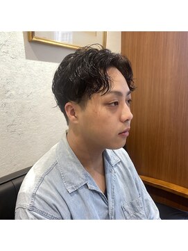 アルマヘアー(Alma hair by murasaki) ◎センターパートのパーマスタイル◎