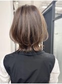 バックスタイルもキレイなウルフカット　ウルフ　ネオウルフ