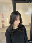 【艶感★オルチャンヘア】韓国ヘアくびれ大人可愛いカール小顔