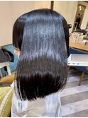 サラ艶美髪ボブ☆美髪ボブ/美髪縮毛矯正[北千住]