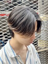 ディオ 町田店(DIO)&nbsp;【韓国トレンド】センターパート×ニュアンスパーマ【メンズ】