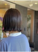 切りっぱなしボブ