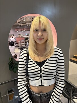 イル(il) 抜きっぱなしブロンドカラー