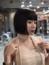 小顔効果バツグン！【ミニボブ】が大人気！[カット/ミディアム/ロング/パーマ/レイヤーカット/ショート]