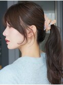 前髪カットサイドバングワイドバングフルバング前髪おくれ毛
