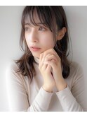 【ボブスタイル/フェイスレイヤー】無造作ウェーブ