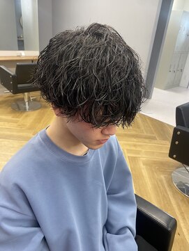 アレス バイ シカ 神戸三宮元町店(ALLES by Cica) メンズツイストスパイラル縦落ち無造作