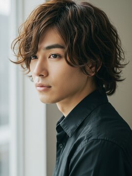 ヘアメイク トゥエンティワン HAIRMAKETwentyOne メンズ/波巻きパーマ