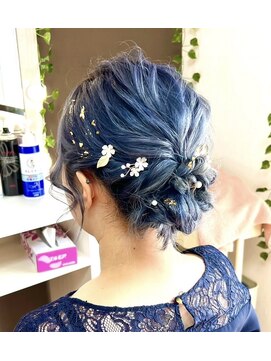 ジェキータ 京都駅前店(GEKITA) 短めさんも出来るアップスタイル【京都/ヘアセット】