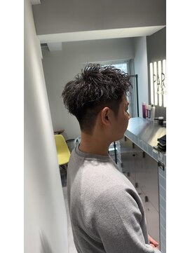 パーク バイ クリーム 大宮(PARK by CREAM) 【メンズ】スパイキーショートパーマ