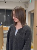 乾かすだけでキマる髪/馴染むハイトーンケアカラーベージュ