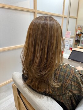 サロン LH(salon LH) レイヤーロング/ブラウンベージュ/髪質改善