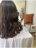 オーガニックカラーによるリタッチ、ハイライト