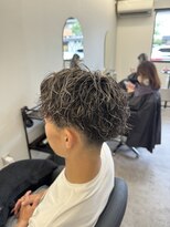 アイスプロドバイブルーム 木更津店(ice prod by bloom)&nbsp;MEN’S HAIR/サーフカール/刈り上げセンターパート/木更津