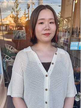 エレッタプロデュースドバイアリュール(Eletta Produced by ALLURE) デザインカラーボブ