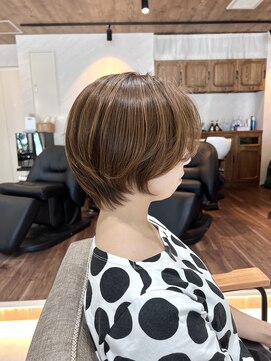 クム 横浜(qumu) 【qumu横浜】ショートヘア×ハンサムショート