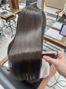 ハレル 戸塚(HAREru.) 艶カラーダークブラウン