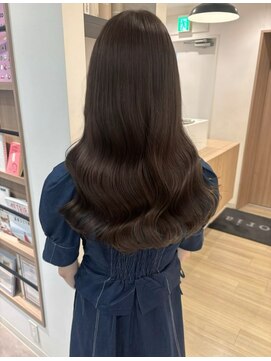 ユーフォリア 青山(Euphoria) 【担当きょうこ】透明感マロングレージュ秋冬カラー小顔カット