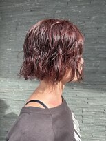 デラメアウープウープ(de.la.mair woop woop)&nbsp;ショートボブパーマ