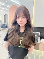 ロンドリゼル 札幌(Lond RiseL) 顔周り/小顔/レイヤー/髪質改善/韓国風巻き/ミルクティー/札幌