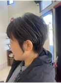 【ISHIKAWA】くびれショート／黒髪ショート／ふんわりショート