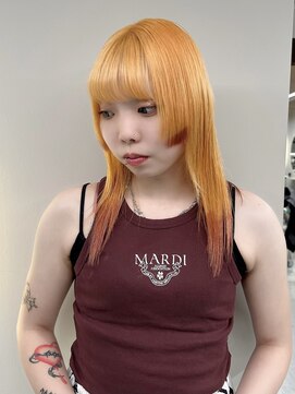 ソル ジングウマエ(SOL JINGUMAE) ペールオレンジ